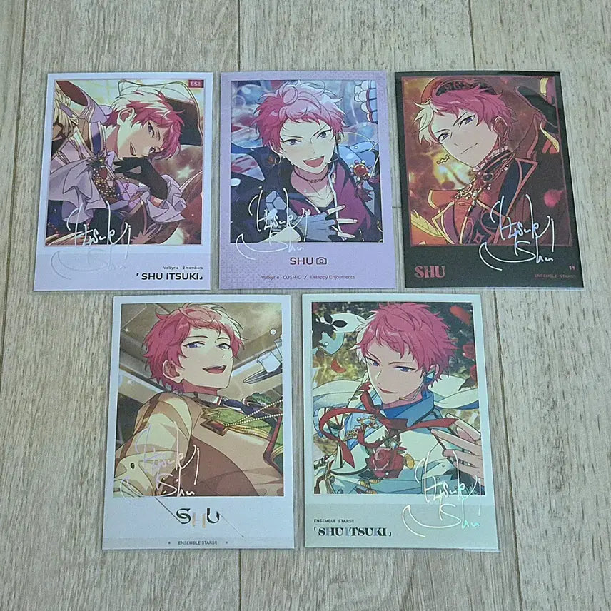 [BUNJANG] Ensemble Stars Valkyrie Itsuki Shu Offline Limited Official Card Bundle Set / 앙스타 발키리 이츠키 슈 중스타 오프라인 한정 파샤 일괄
