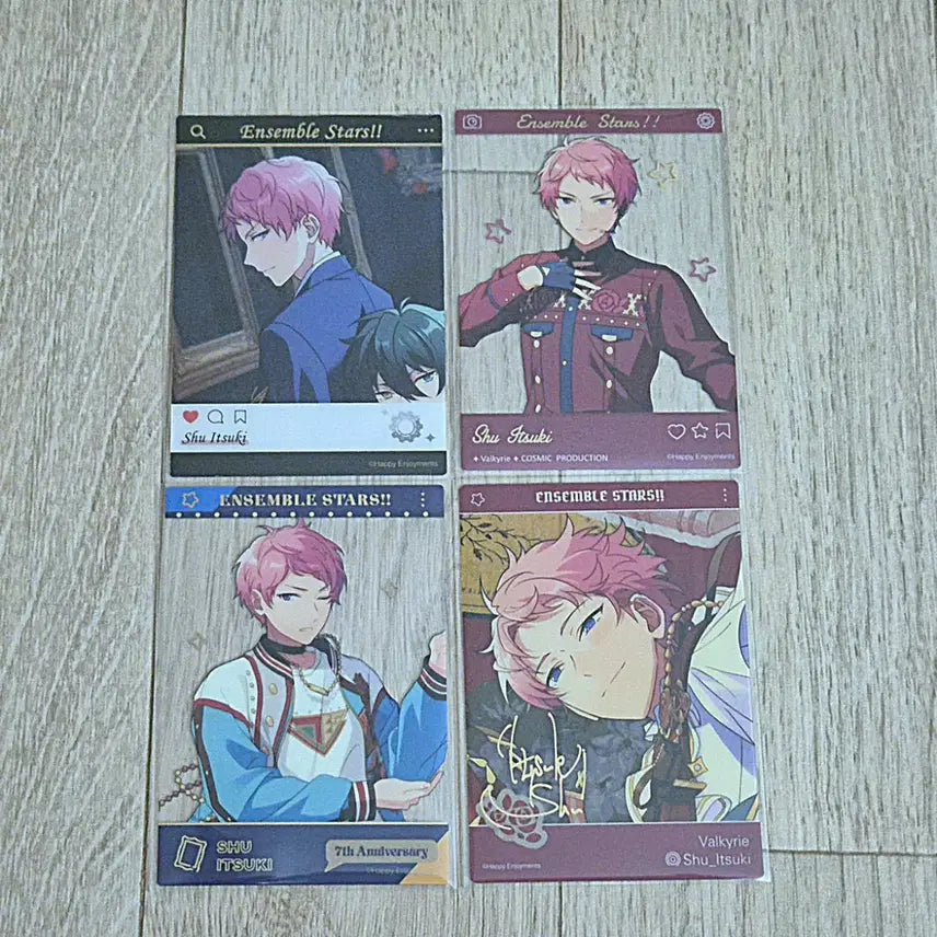 [BUNJANG] Ensemble Stars Valkyrie Shu Itsuki Chugata Emoca Bundle Set / 앙스타 발키리 이츠키 슈 중스타 에모카 일괄