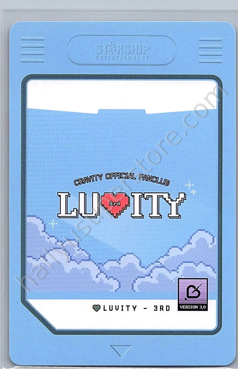 CRAVITY - Serim - LUVITY Fanclub 3rd Term fanclub photocard set
