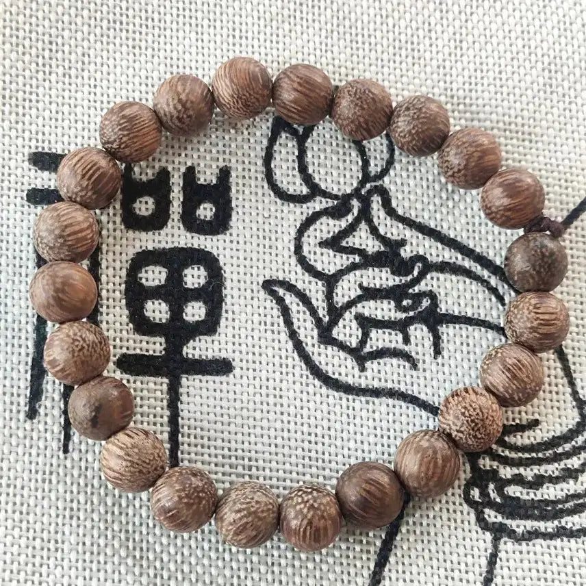 [BUNJANG] Agarwood Prayer Beads Bracelet 8mm / 초보 입문  침향 8mm 염주 팔찌