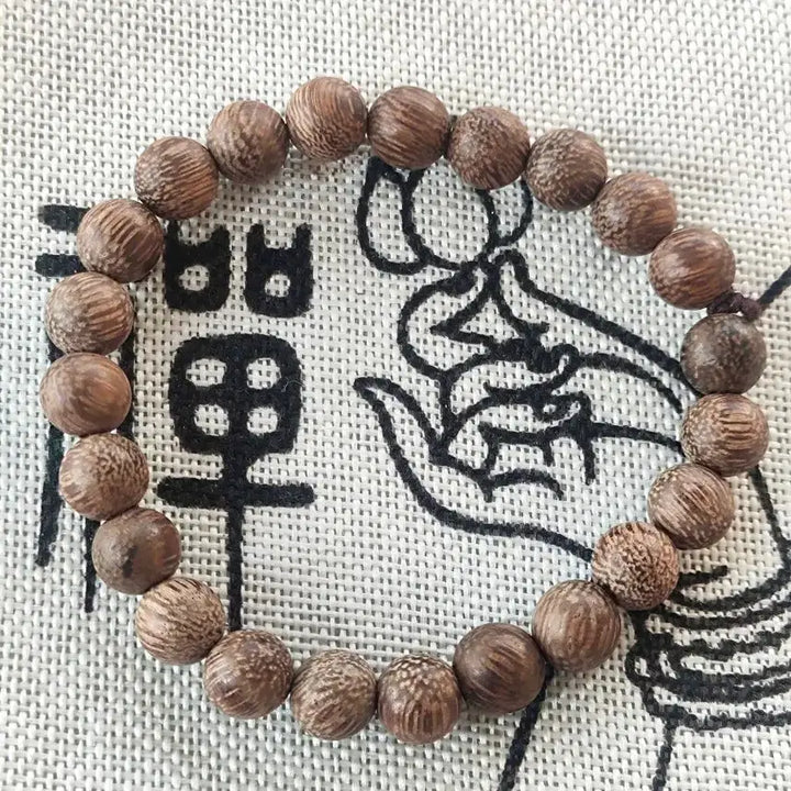 [BUNJANG] Agarwood Prayer Beads Bracelet 8mm / 초보 입문  침향 8mm 염주 팔찌