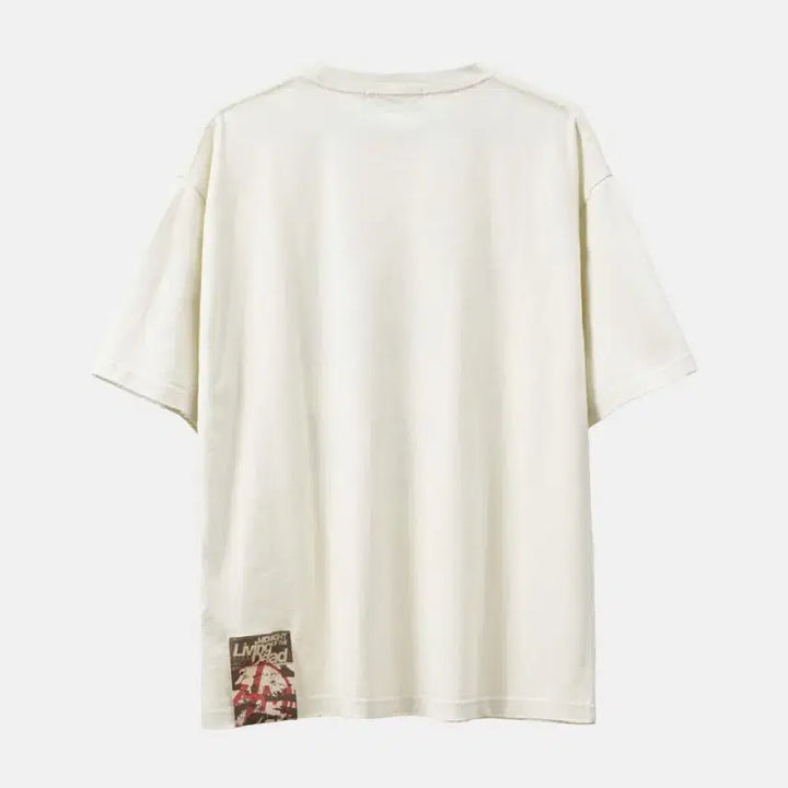 [BUNJANG] Zutomayo Intense Zombie Tour Goods White T-Shirt XL / 즛토마요 인텐스 좀비투어 굿즈 화이트 티셔츠 XL 판매