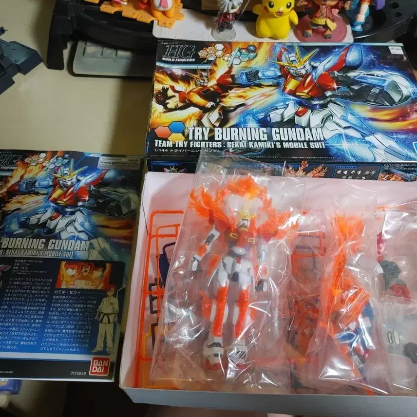 [BUNJANG] Bandai HG 3-Model Kit Set (Assembled) / 반다이 HG 3종 가조립 일괄 팝니다!