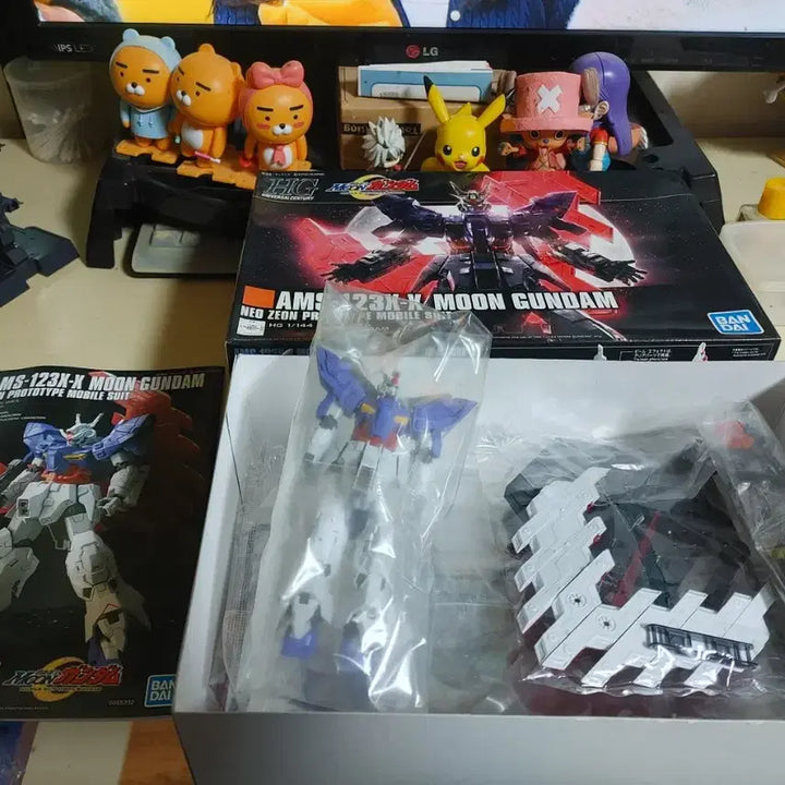 [BUNJANG] Bandai HG 3-Model Kit Set (Assembled) / 반다이 HG 3종 가조립 일괄 팝니다!