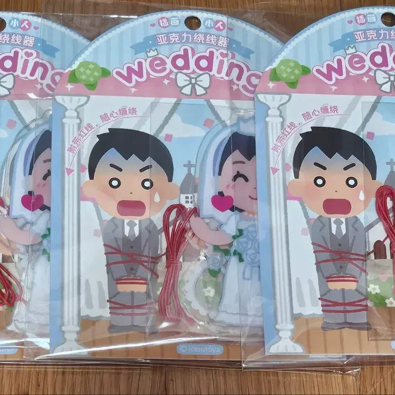 [BUNJANG] Irasutoya Wedding Acrylic Stand / 현물 이라스토야웨딩아크릴 이라스토야