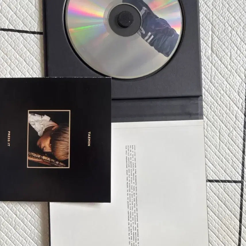 [BUNJANG] Taemin Press It Album / 태민 Press It 앨범
