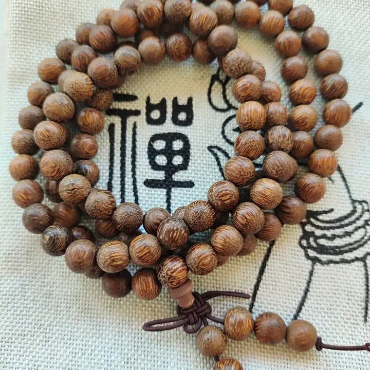 [BUNJANG] Beginner Vietnamese Agarwood 108 Beads Mala Prayer Beads / 초보 입문용 베트남 침향 108주