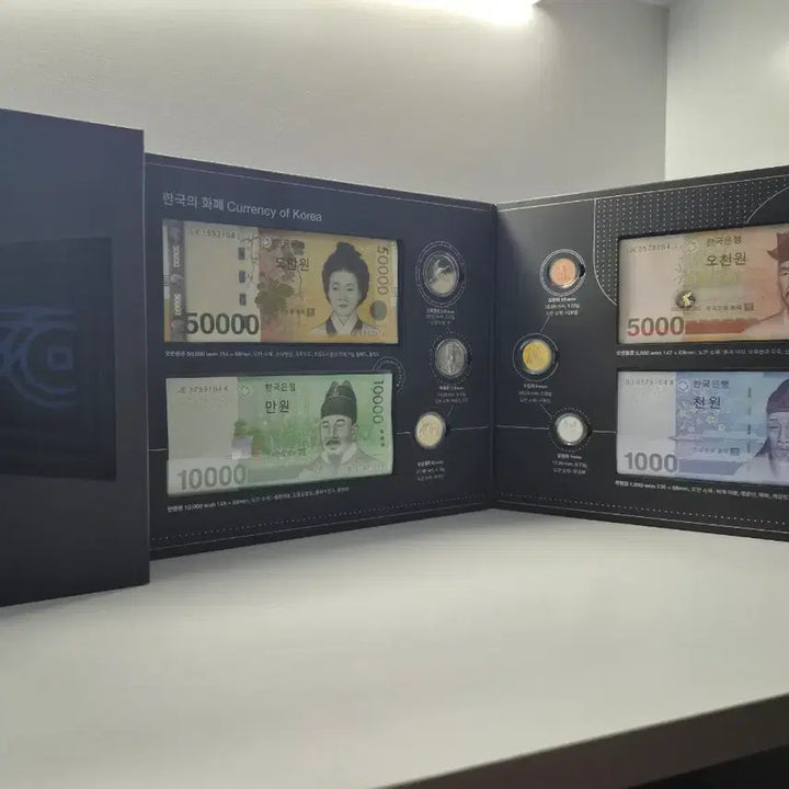 [BUNJANG] KOMSCO 70th Anniversary Commemorative Currency Set / 한국조폐공사 70주년 기념 화폐 세트