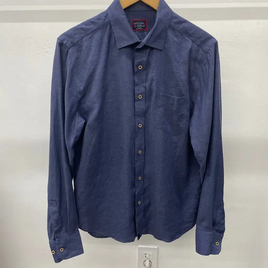 [BUNJANG] Untuckit 100% Linen Shirt (Size M) / 100)UNTUCKIT 언턱잇 린넨100% 셔츠