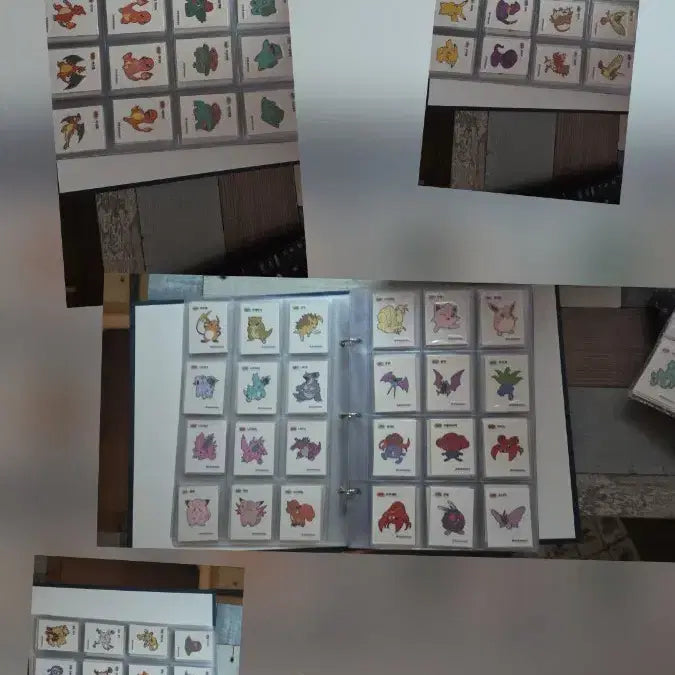 [BUNJANG] Pokemon Sticker Collection 1.2 &amp; 4.9 Generation Bundle with Mewtwo / 씰북포함 포켓몬 띠부씰 1.2세대 뮤뮤츠포함275종할로윈4.9세대