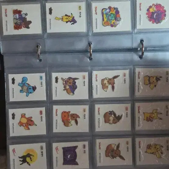 [BUNJANG] Pokemon Sticker Collection 1.2 &amp; 4.9 Generation Bundle with Mewtwo / 씰북포함 포켓몬 띠부씰 1.2세대 뮤뮤츠포함275종할로윈4.9세대