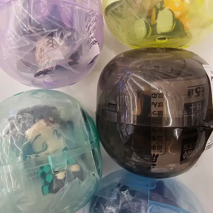 [BUNJANG] Demon Slayer: Kimetsu no Yaiba Shoulder Cushion Figure Series 3 Full Set of 5 / (미개봉새상품) 귀멸의 칼날 어깨쿵피규어 3탄 5종풀셋