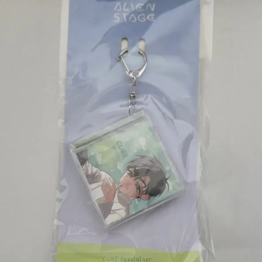 [BUNJANG] A-Stage Cure CD Keyring Ivan Teal Special Version / 에이스테 큐어 cure cd 키링 이반 틸 스페셜 버전