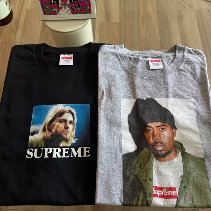 [BUNJANG] Supreme Nas Photo T-Shirt / 슈프림 나스 포토 티