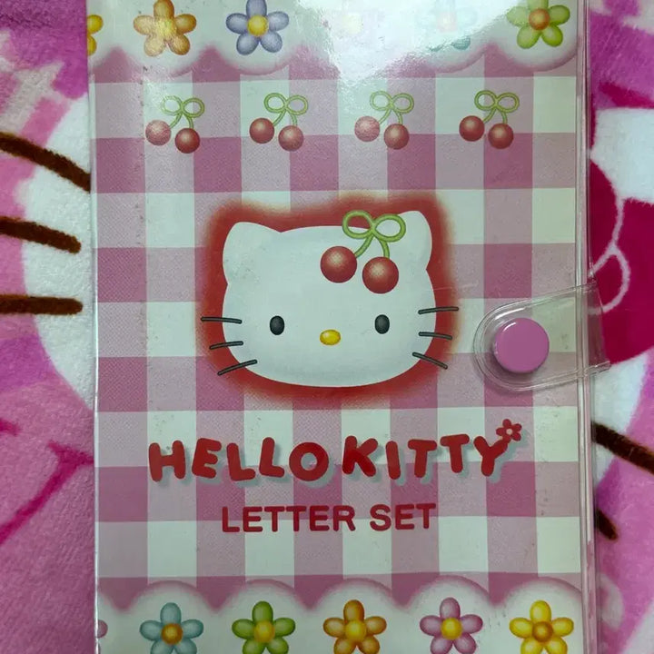 [BUNJANG] Classic Cherry Kitty Letter Set Binder / 고전 체리키티 편지지 레터세트 바인더
