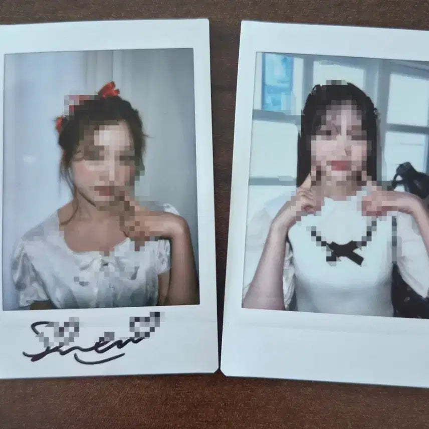 [BUNJANG] Loossemble Gowon Signed Polaroid Set / 루셈블 고원 싸인 폴라로이드