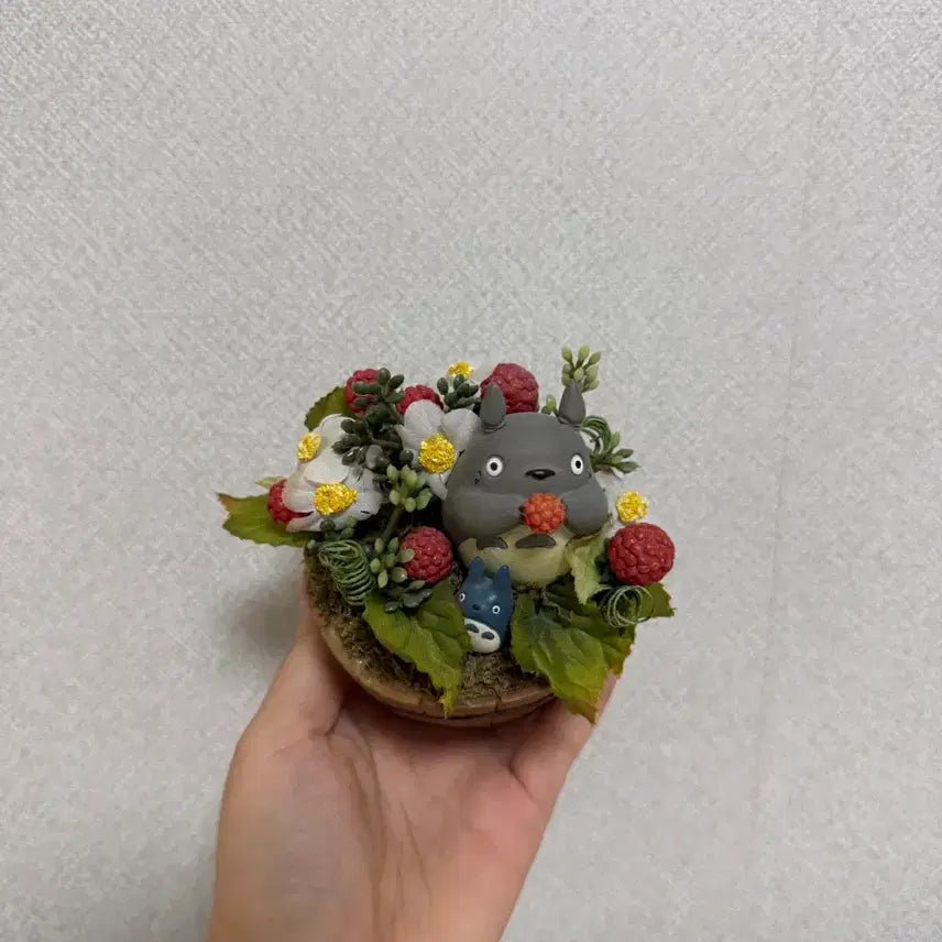 [BUNJANG] Studio Ghibli My Neighbor Totoro Figurine Planter / 지브리 토토로 화분 조형 피규어
