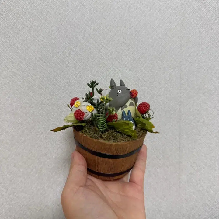 [BUNJANG] Studio Ghibli My Neighbor Totoro Figurine Planter / 지브리 토토로 화분 조형 피규어