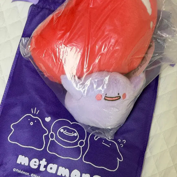 [BUNJANG] Pokemon Metamon Heart Plush Doll (Squishy Metamon&