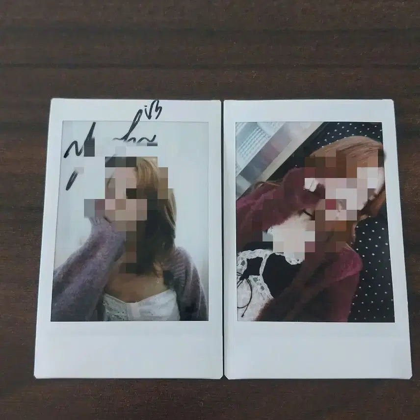 [BUNJANG] LUMINOUS Yeojin Signed Polaroid / 루셈블 여진 싸인 폴라로이드