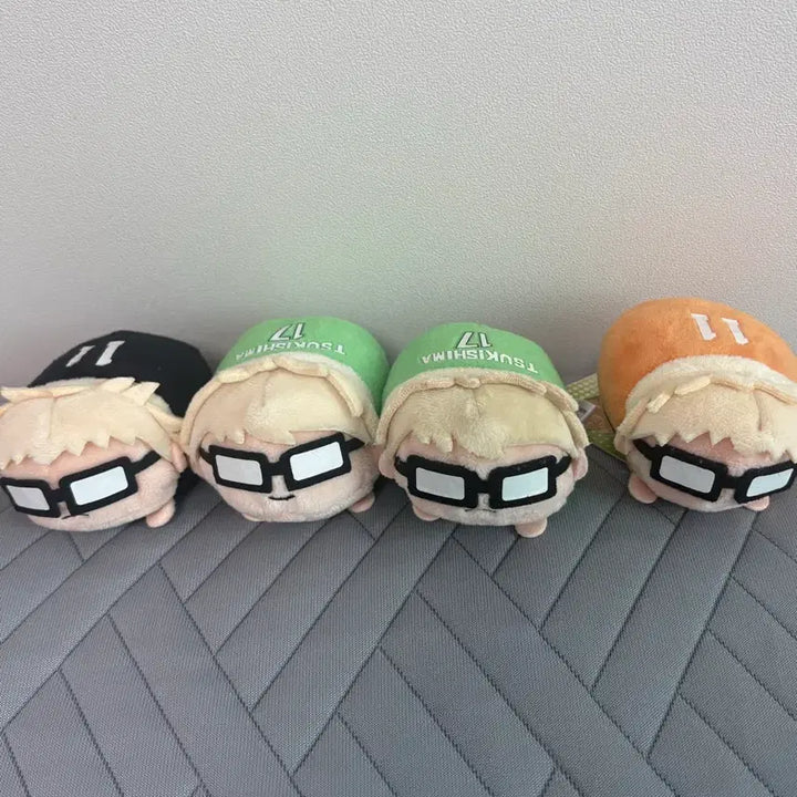 [BUNJANG] Haikyuu!! Tsukishima Kei Tsumu Tsumu Full Set Plush Dolls Bundle / 일괄) 하이큐 츠키시마 케이 쯔무쯔무 전종 노루캬라 인형