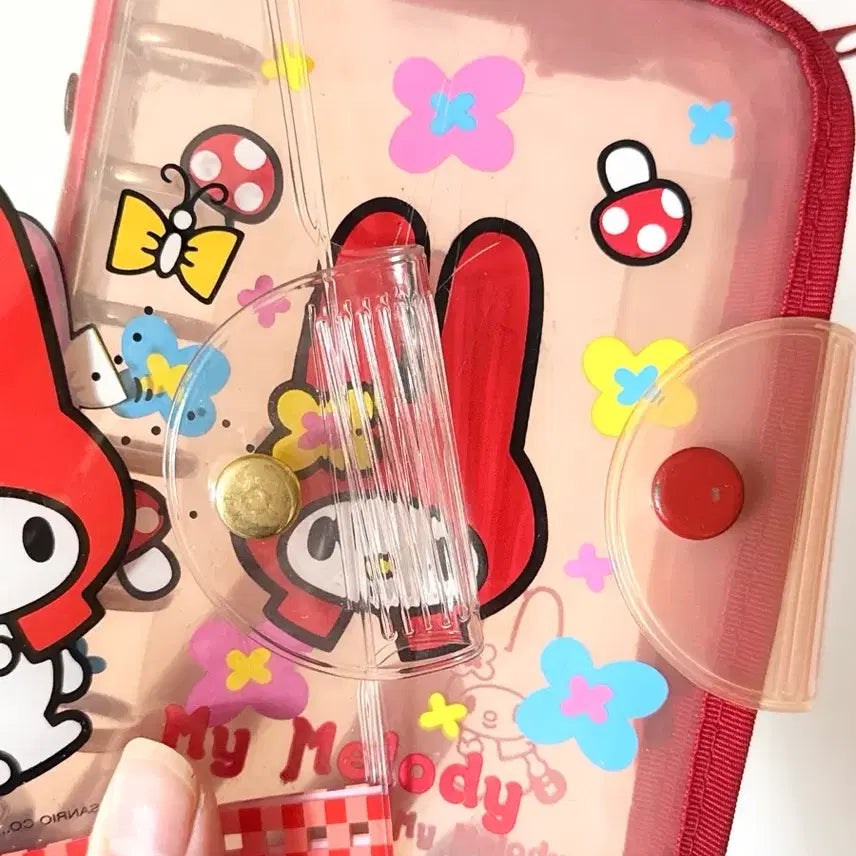 [BUNJANG] Sanrio My Melody &amp; Kitty Classic Diary Set (6-Ring) / 빨간마멜 마이멜로디다이어리 고전키티다이어리 고전다이어리 육공다이어리