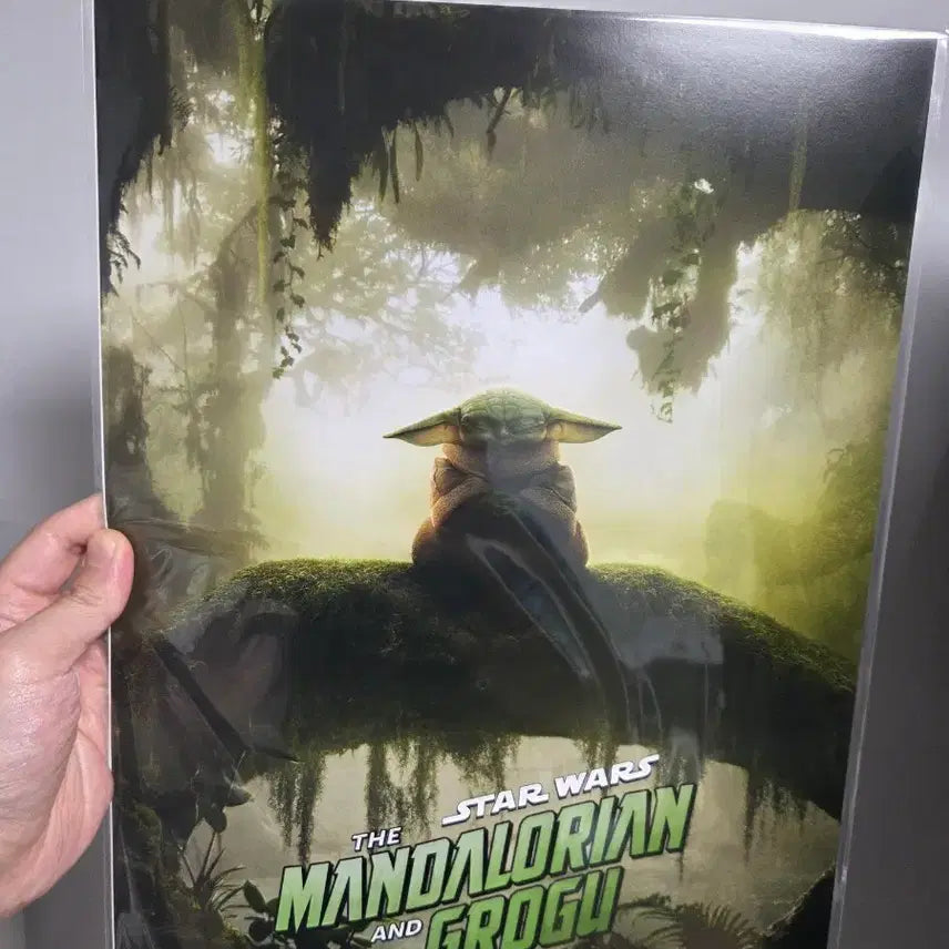 [BUNJANG] The Mandalorian and Grogu Lotte Cinema Special Edition A3 Poster / 만달로리안과 그로구 롯데시네마 특전 포스터