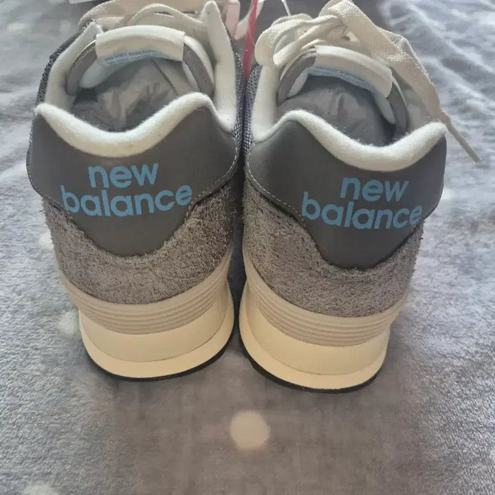 [BUNJANG] New Balance 574 Heritage Grey Sneakers (240mm) / 뉴발란스 헤리티지 그레이 574 새제품 240