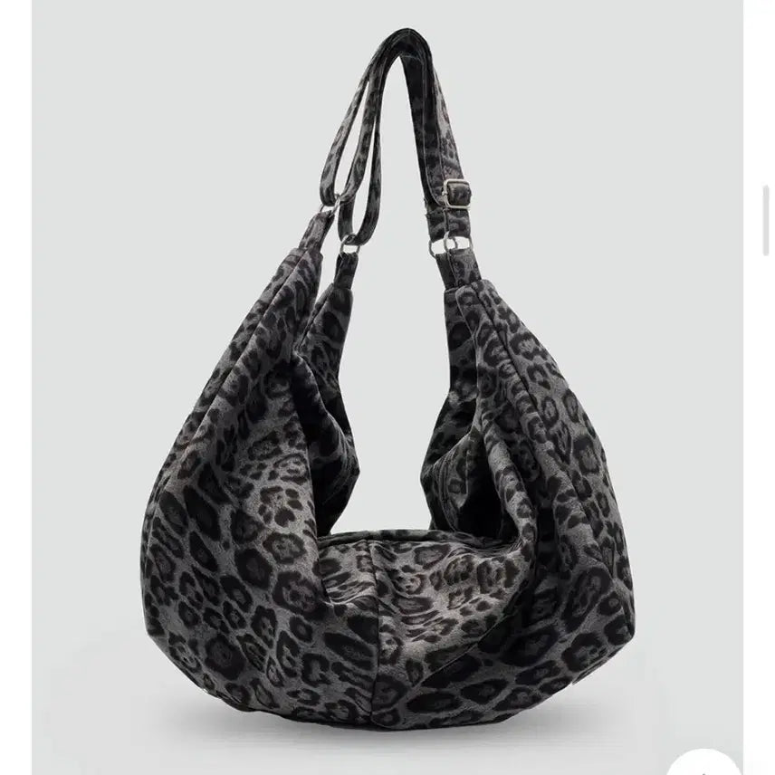 [BUNJANG] Leopard Hobo Bag / 레오파드 보부상 백(가방)