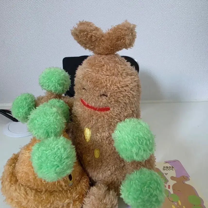 [BUNJANG] Pokemon Center Koume &amp; Koujiji Plush / 꼬지모 꼬지지 부르부르 인형 포켓몬센터 정품