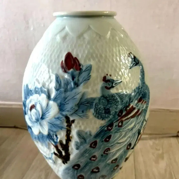 [BUNJANG] Celadon Porcelain / 모란 공작문 감저호