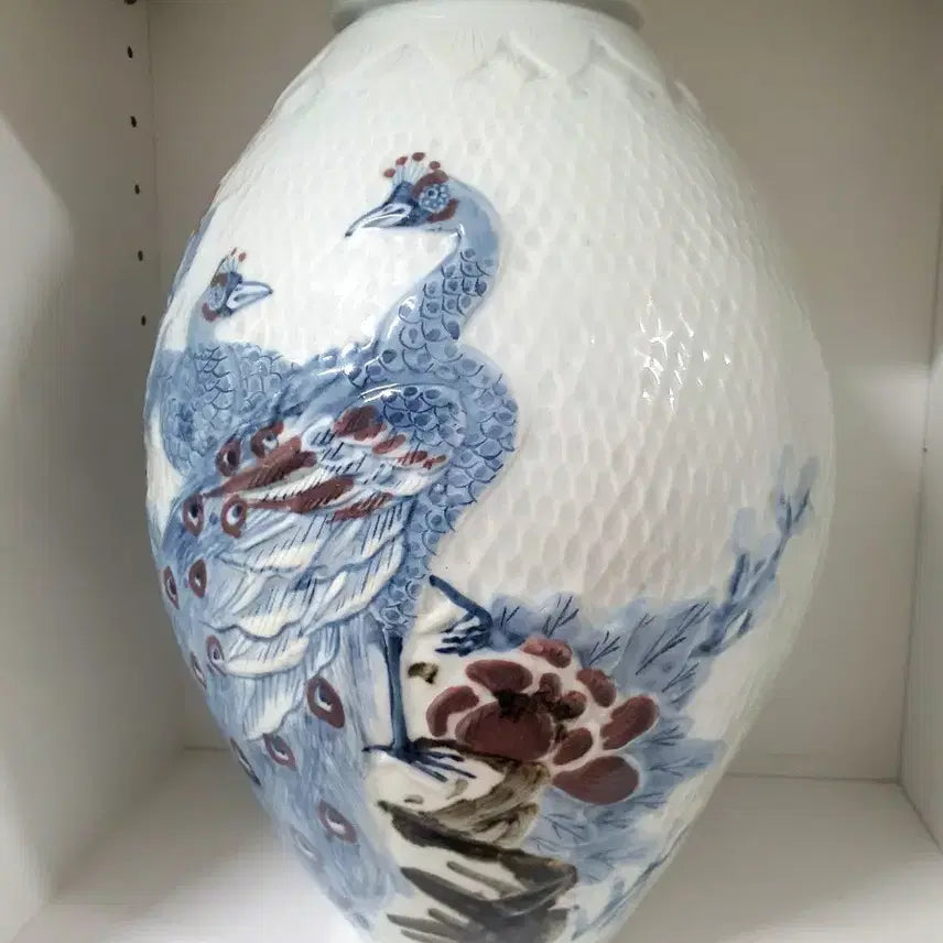 [BUNJANG] Celadon Porcelain / 모란 공작문 감저호