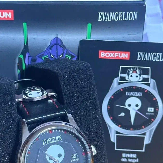 [BUNJANG] Boxfun Evangelion Fourth Angel Sachiel Wristwatch / 에반게리온 손목시계 사도 사키엘 boxfun
