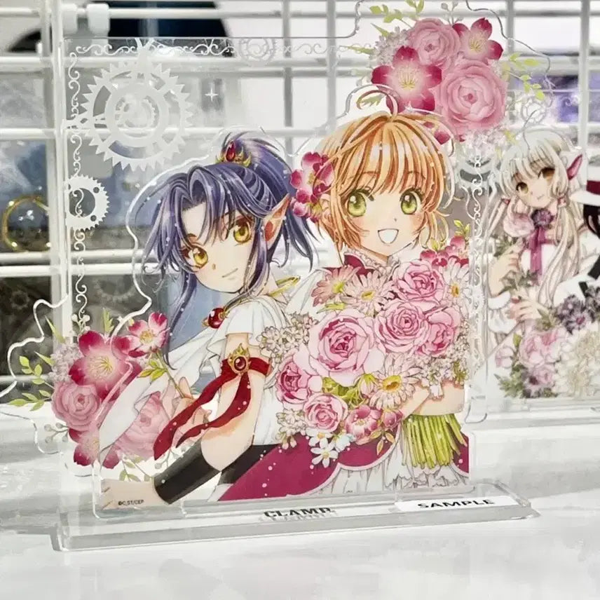 [BUNJANG] CLAMP EXHIBITION Acrylic Stand - Asura &amp; Sakura / CLAMP클램프전 아크릴 스탠드 아수라 사쿠라