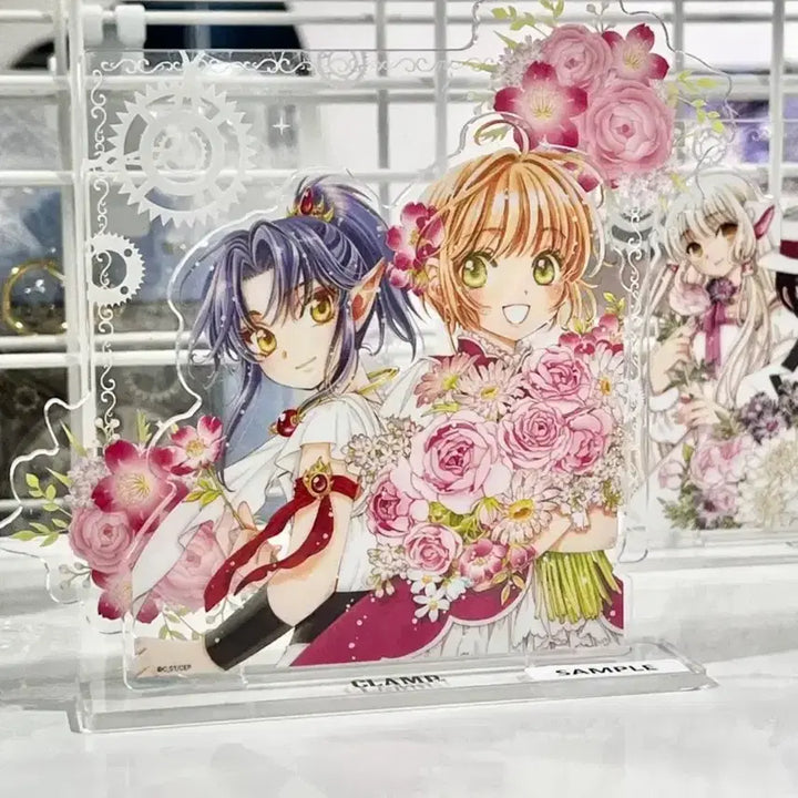 [BUNJANG] CLAMP EXHIBITION Acrylic Stand - Asura &amp; Sakura / CLAMP클램프전 아크릴 스탠드 아수라 사쿠라