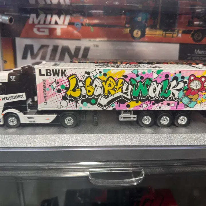 [BUNJANG] MINI GT Mercedes-Benz Actros LBWK Kuma Container Truck / MINIGT 미니지티 333 벤츠 악트로스 LBWK 쿠마 컨테이너