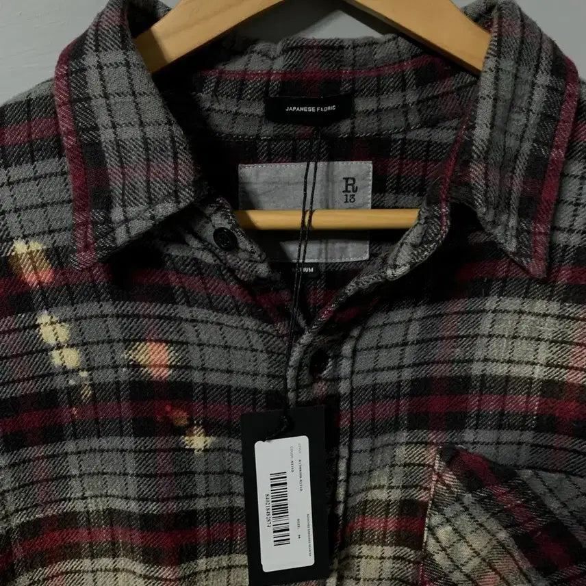 [BUNJANG] R13 Bleached Shirt / R13 블리치드 셔츠