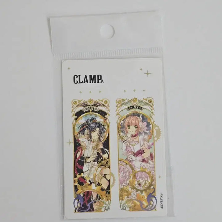 [BUNJANG] CLAMP Exhibition Card Cover Sticker (Sakura &amp; Ashura) Sealed / CLAMP 클램프전 카드커버 스티커(사쿠라 아수라) 미개봉