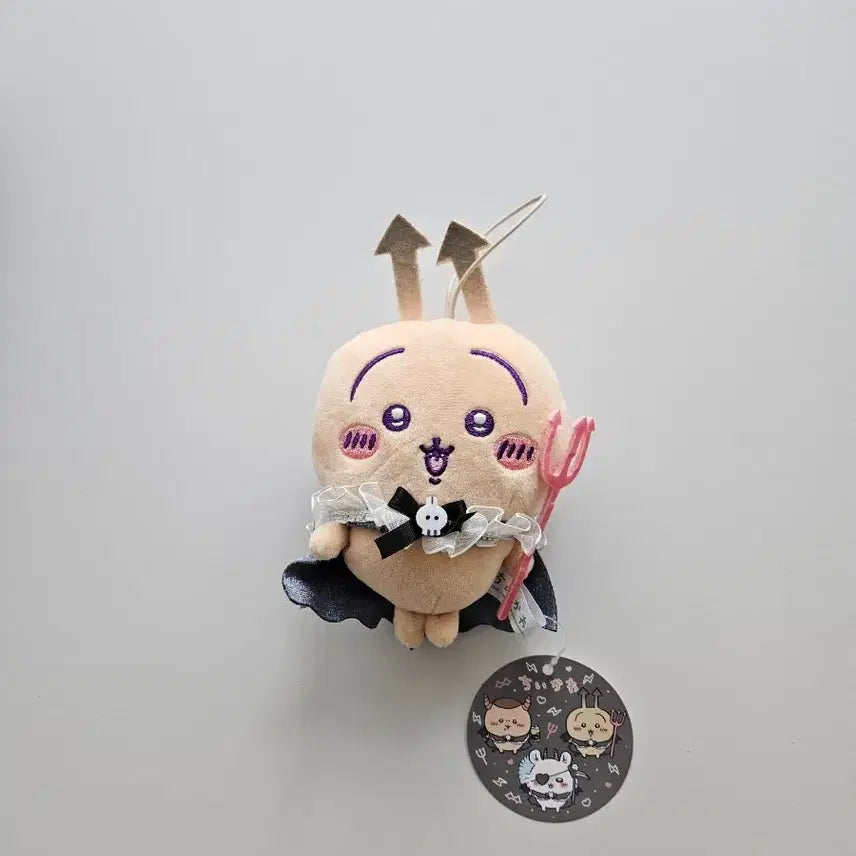 [BUNJANG] Chikawa Devil Usagi Plush Mascot Keychain / 미사용 새상품) 악마 치이카와 우사기 누이 마스코트 인형 키링
