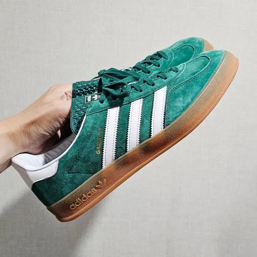 [BUNJANG] Adidas Gazelle Indoor Collegiate Green Sneakers / [270] 아디다스 가젤 인도어 컬리지에이트 그린