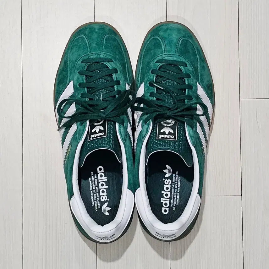 [BUNJANG] Adidas Gazelle Indoor Collegiate Green Sneakers / [270] 아디다스 가젤 인도어 컬리지에이트 그린