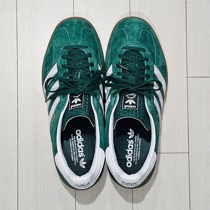 [BUNJANG] Adidas Gazelle Indoor Collegiate Green Sneakers / [270] 아디다스 가젤 인도어 컬리지에이트 그린