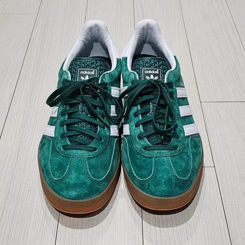 [BUNJANG] Adidas Gazelle Indoor Collegiate Green Sneakers / [270] 아디다스 가젤 인도어 컬리지에이트 그린