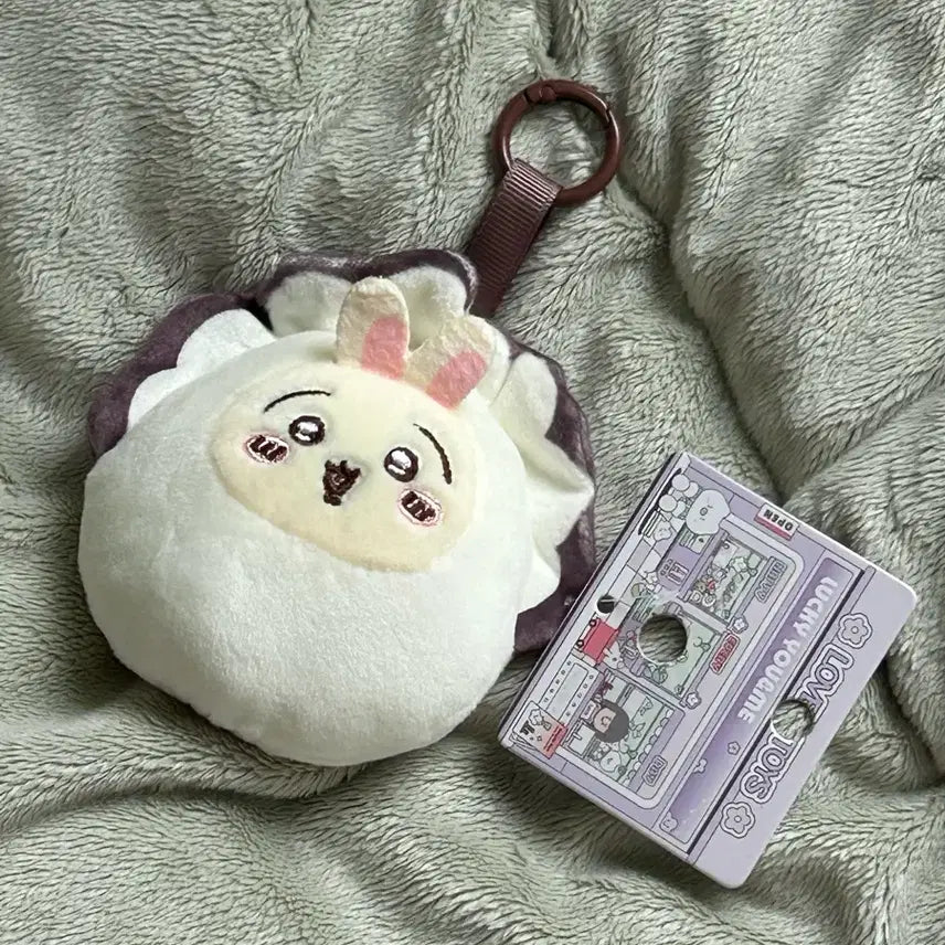 [BUNJANG] Usagi Costume GFriend Plush Keychain / 새상품) 우사기 굴 코스튬 인형 키링