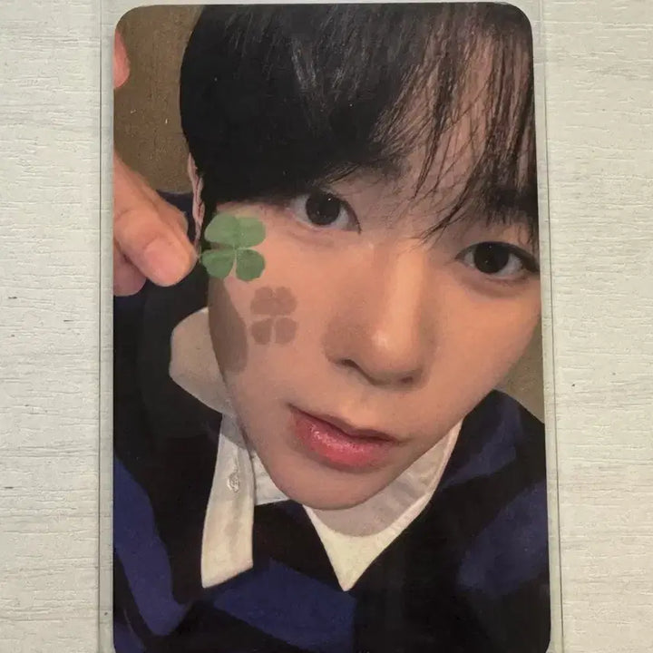 [BUNJANG] NCT WISH Ryo Lucky Draw Photocard / 엔시티 위시 료 케타포 네잎클로버 포카