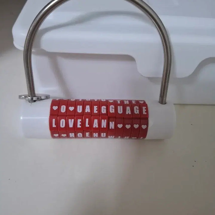 [BUNJANG] Love Language Padlock / 러브랭귀지 좌물쇠