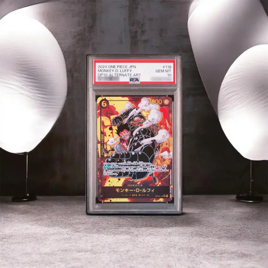 [SOLD OUT] [PSA10] 원피스 TCG 몽키 D. 루피 부스터 팩 왕족의 혈통