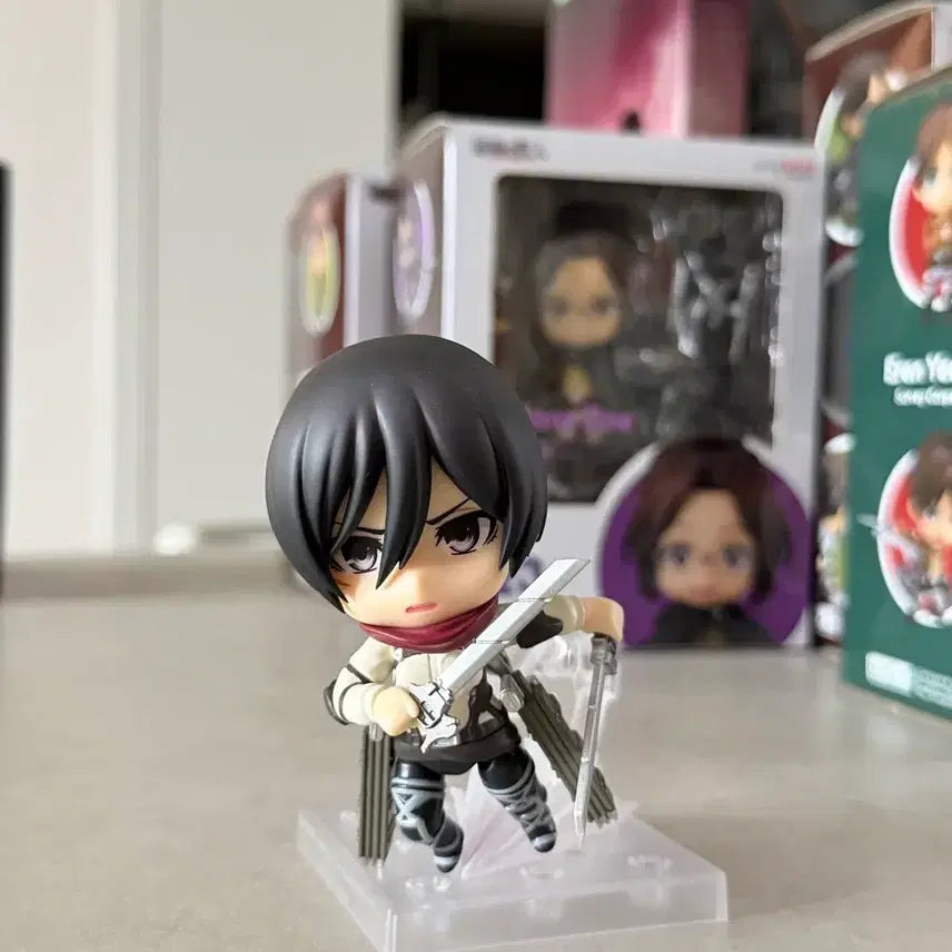 [BUNJANG] Attack on Titan Mikasa Ackerman Final Nendoroid Figure / 진격의거인 미카사 파이널 넨도로이드 2001 판매