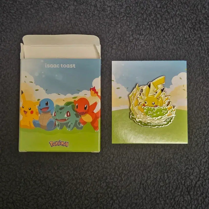 [BUNJANG] Isaac Toast Pokémon Collaboration Pikachu Badge / 이삭토스트 포켓몬스터 콜라보 포켓몬 뱃지 피카츄