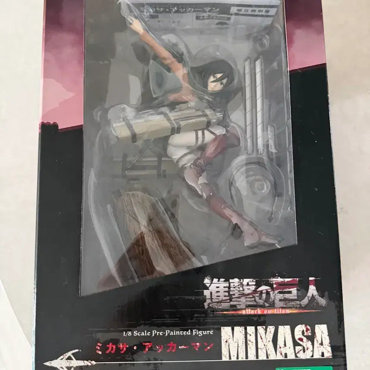 [BUNJANG] Kotobukiya ARTFX J Attack on Titan Mikasa Ackerman Figure / 코토부키야 ARTFX J 진격의거인 피규어 판매
